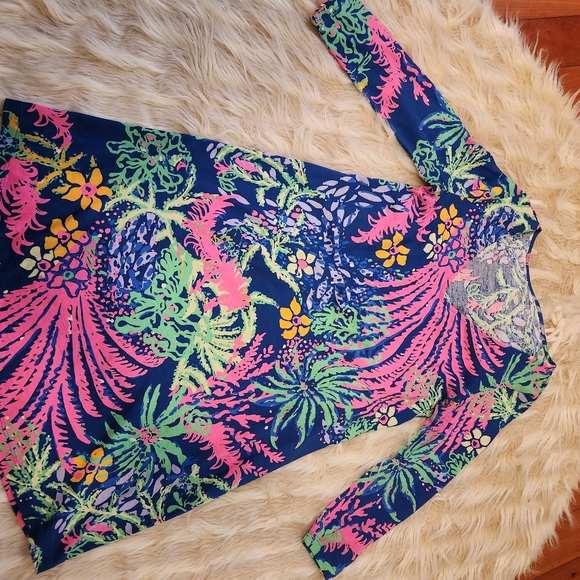 Lili pulitzer cotton dress size xs multicolor - Picture 9 of 9